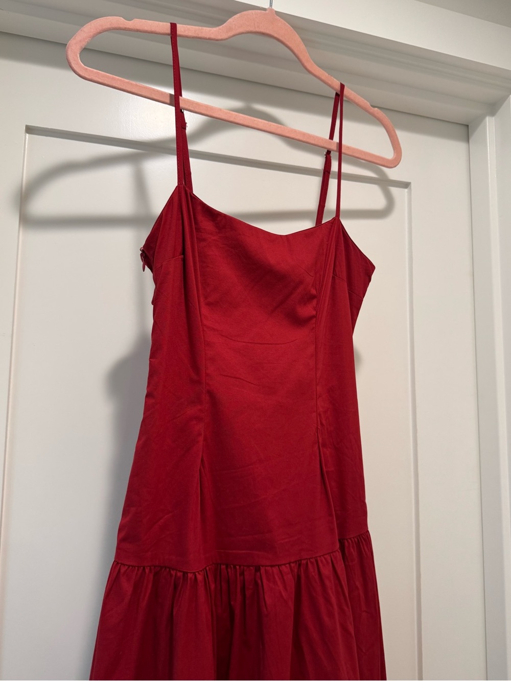 peppermayo vince cami maxi dress in red - Picture 6 of 9